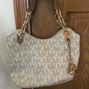 Michael Kors Authentic Signature Logo Tote